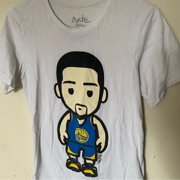 Klay Thompson Golden State Warriors T-Shirt Ouchii - Picture 2 of 4